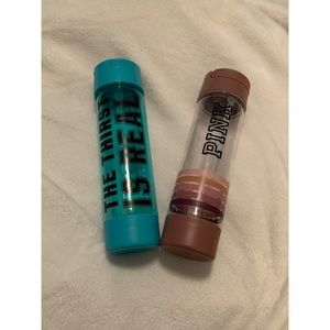 PINK water bottles